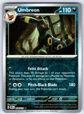 Umbreon Reverse Holo Rare SV: Prismatic Evolutions 059/131 NM 2025