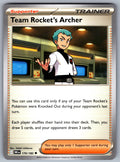 Team Rocket's Archer Uncommon SV10: Destined Rivals 170/182 NM 2025