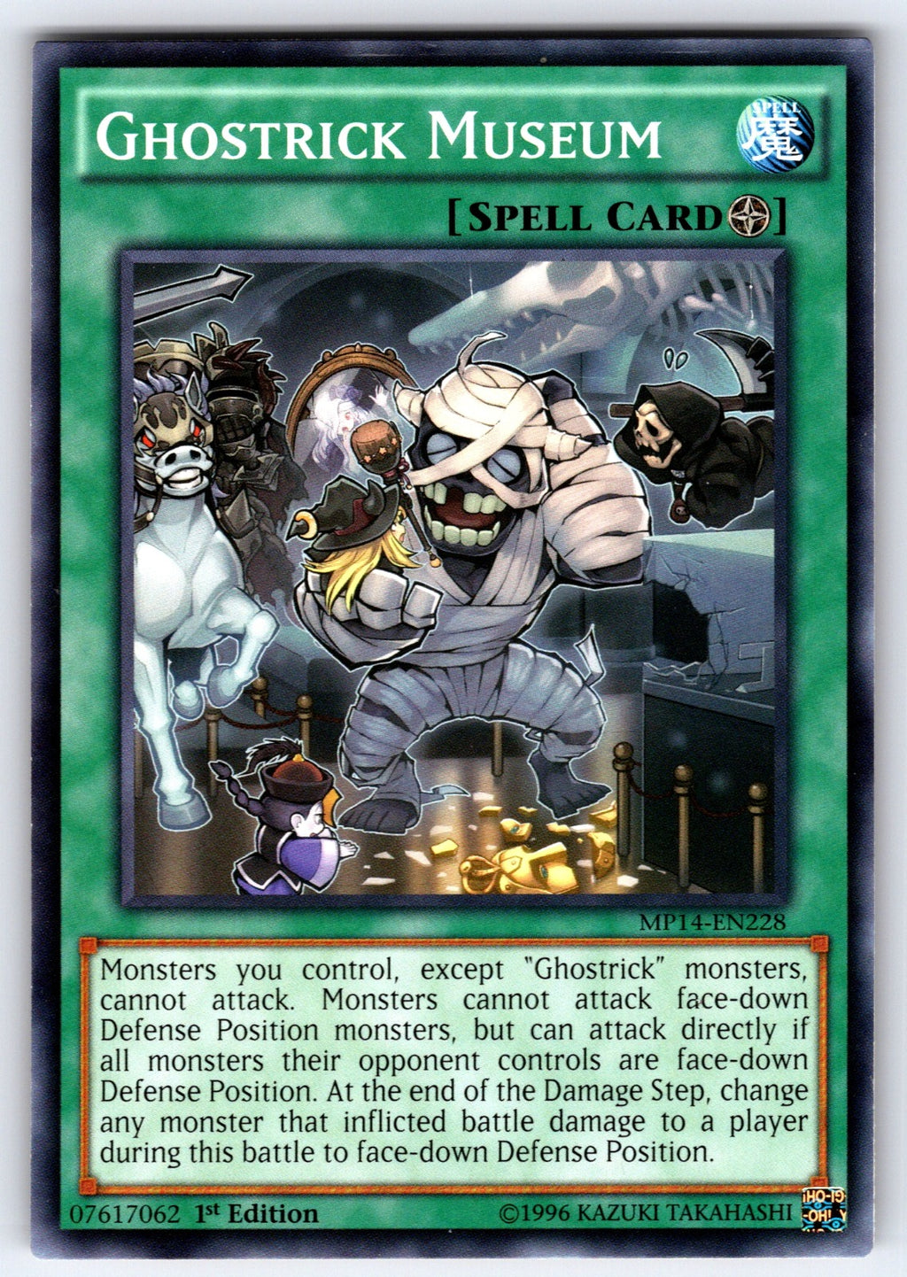Ghostrick Museum 1st Edition Common 2014 Mega-Tins Mega Pack MP14-EN228 LP 2014