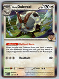 Hop's Dubwool Holo Rare SV09: Journey Together 136/159 NM 2025