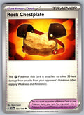 Rock Chestplate Uncommon SV01: Scarlet & Violet Base Set 192/198 NM 2023