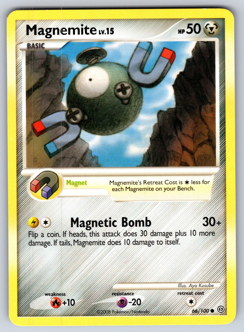 Magnemite (66) Common Stormfront 66/100 LP 2008