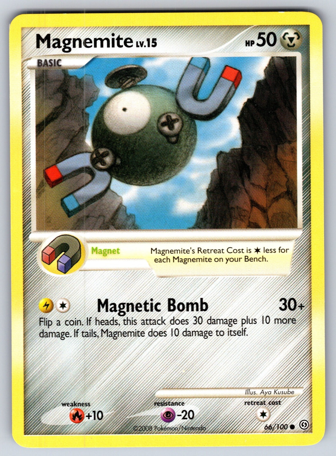 Magnemite (66) Common Stormfront 66/100 LP 2008