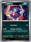 Sableye Uncommon SV05: Temporal Forces 107/162 NM 2024