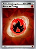 Basic Fire Energy Holo Common SVE: Scarlet & Violet Energies 010 NM 2023