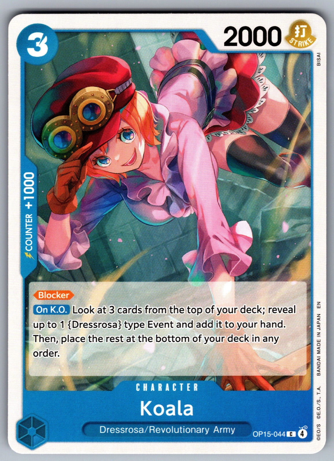 Koala C Adventure on Kami's Island OP15-044 NM 2026