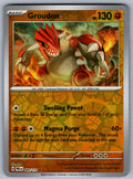 Groudon Reverse Holo Rare SV: Prismatic Evolutions 049/131 NM 2025
