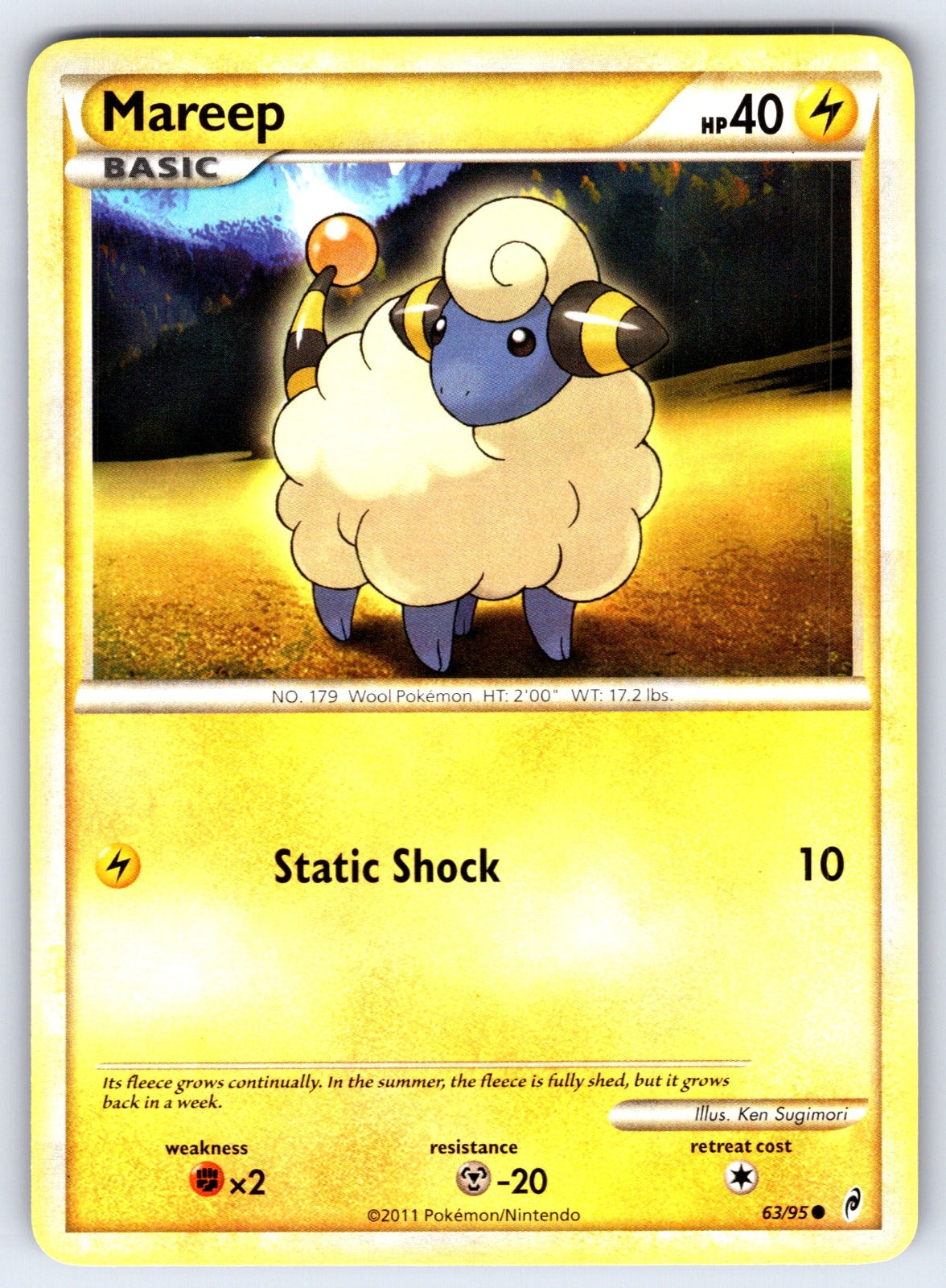 Mareep Common Call of Legends 63/95 LP 2011