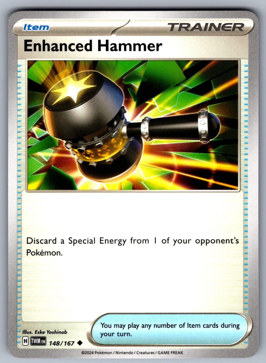 Enhanced Hammer Uncommon SV06: Twilight Masquerade 148/167 NM 2024