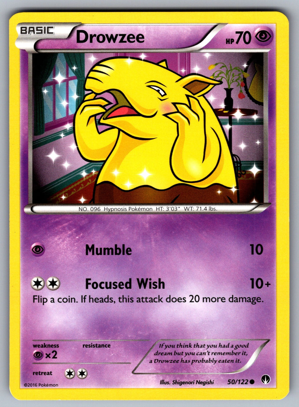 Drowzee Common XY - BREAKpoint 50/122 LP 2016