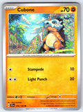 Cubone Common SV09: Journey Together 076/159 NM 2025