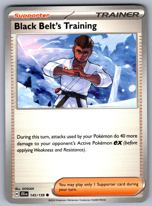 Black Belt's Training Common SV09: Journey Together 145/159 NM 2025