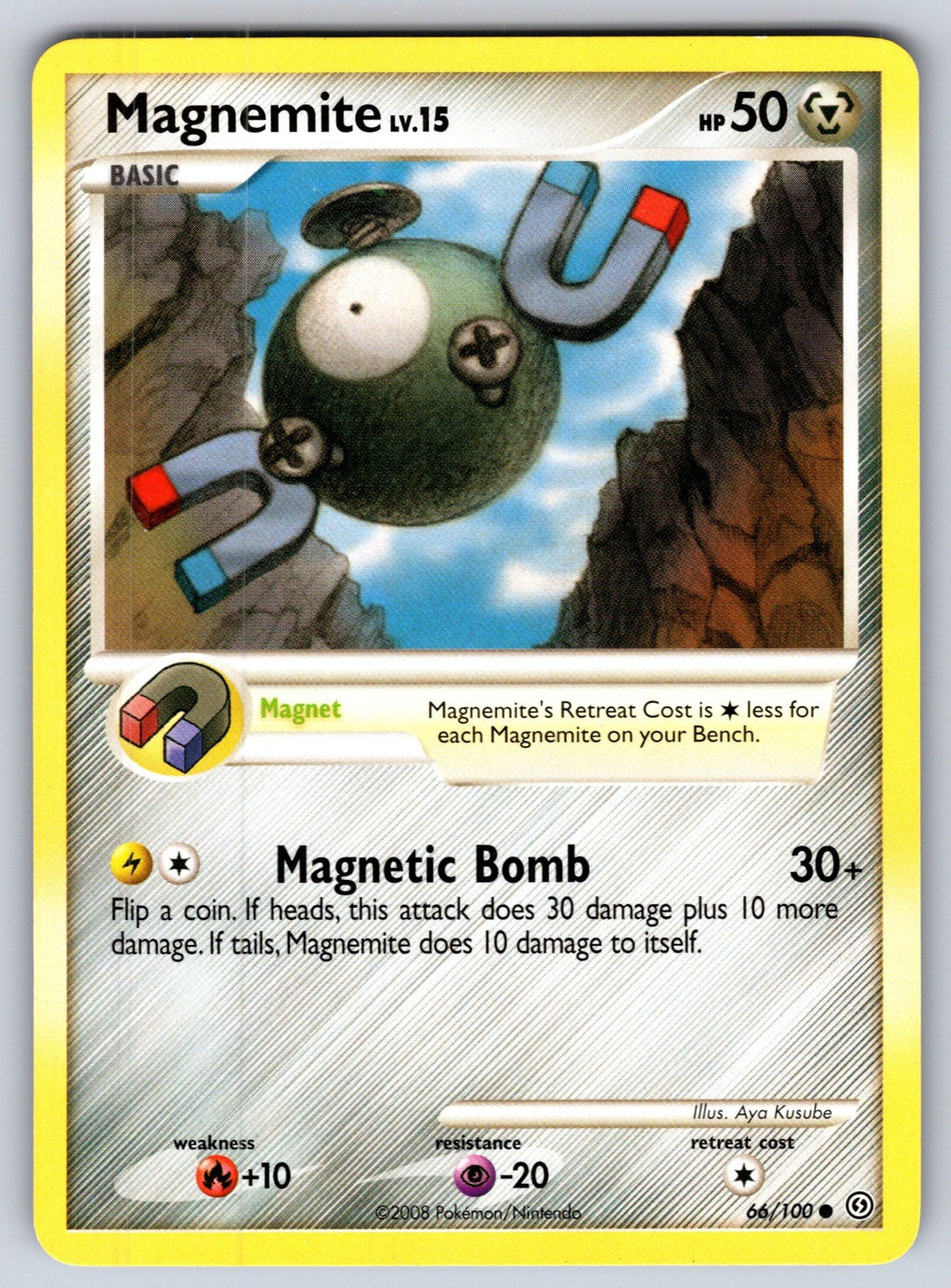 Magnemite (66) Common Stormfront 66/100 LP 2008