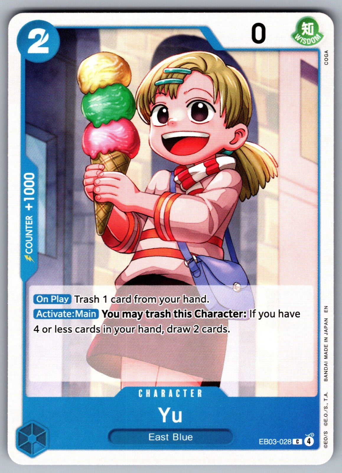 Yu C Extra Booster: One Piece Heroines Edition EB03-028 NM 2026
