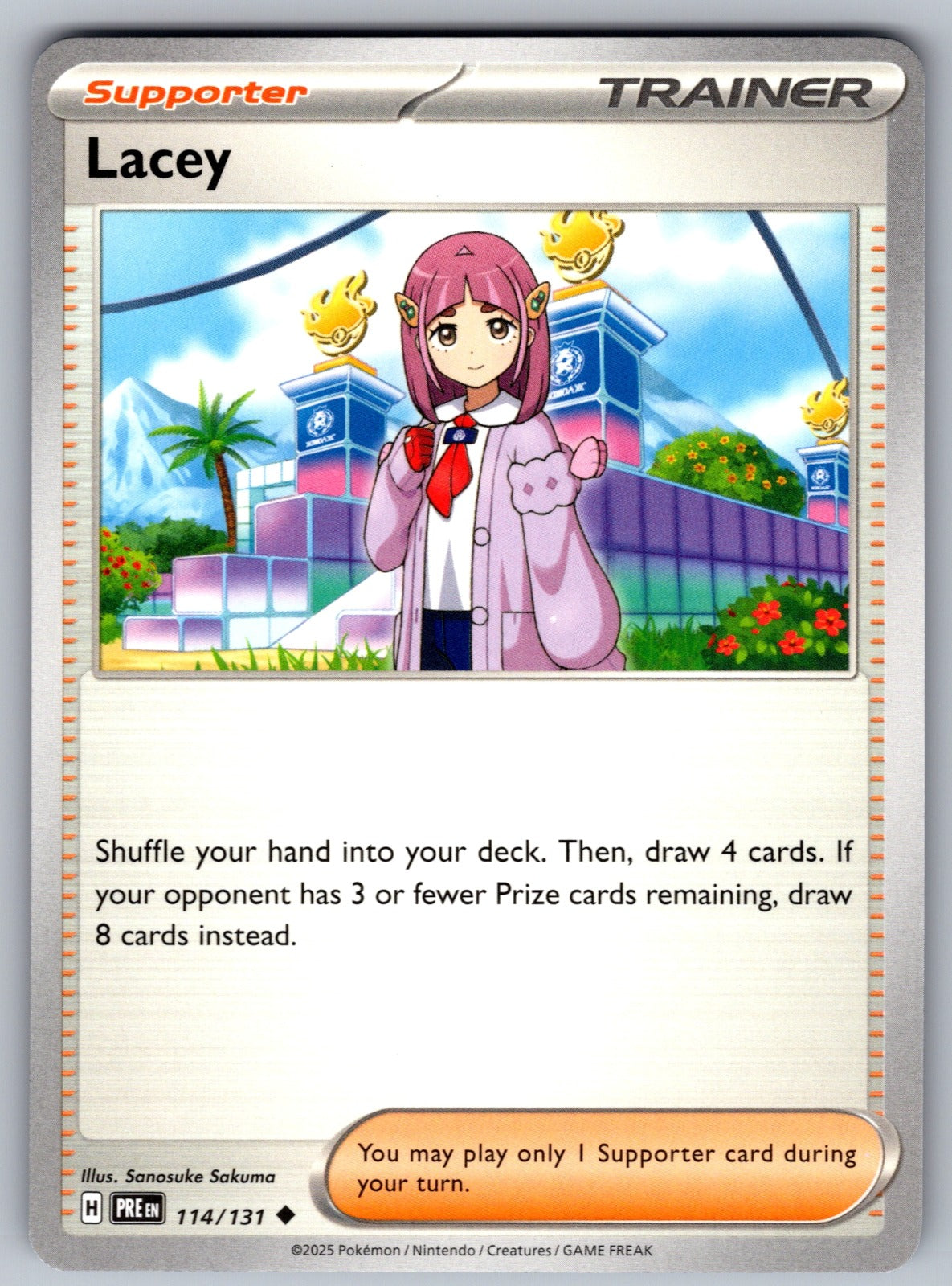 Lacey Uncommon SV: Prismatic Evolutions 114/131 NM 2025