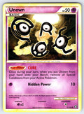 Unown Uncommon Triumphant 51/102 LP 2010