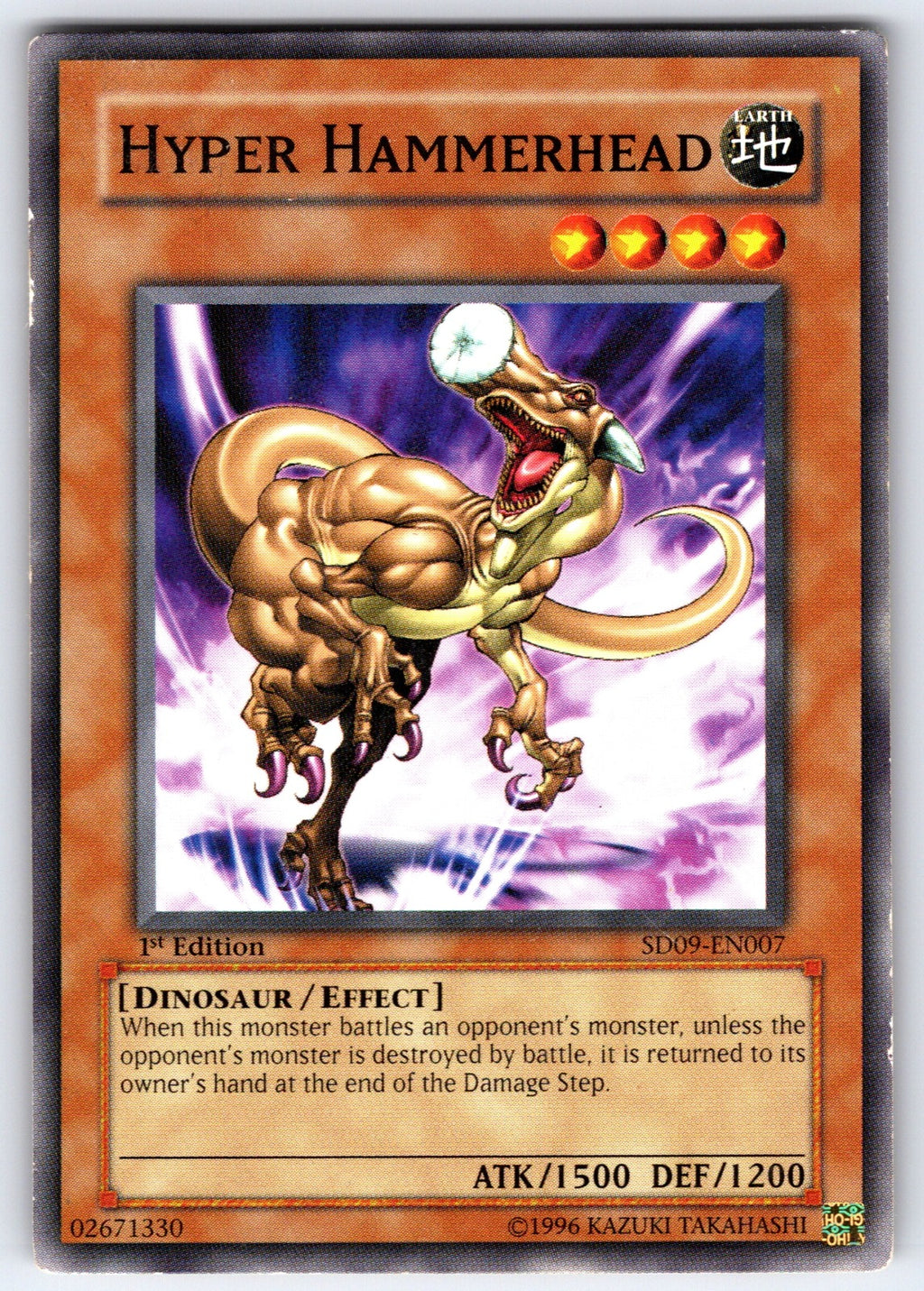 Hyper Hammerhead Unlimited Common Invasion of Chaos (25th Anniversary Edition) I