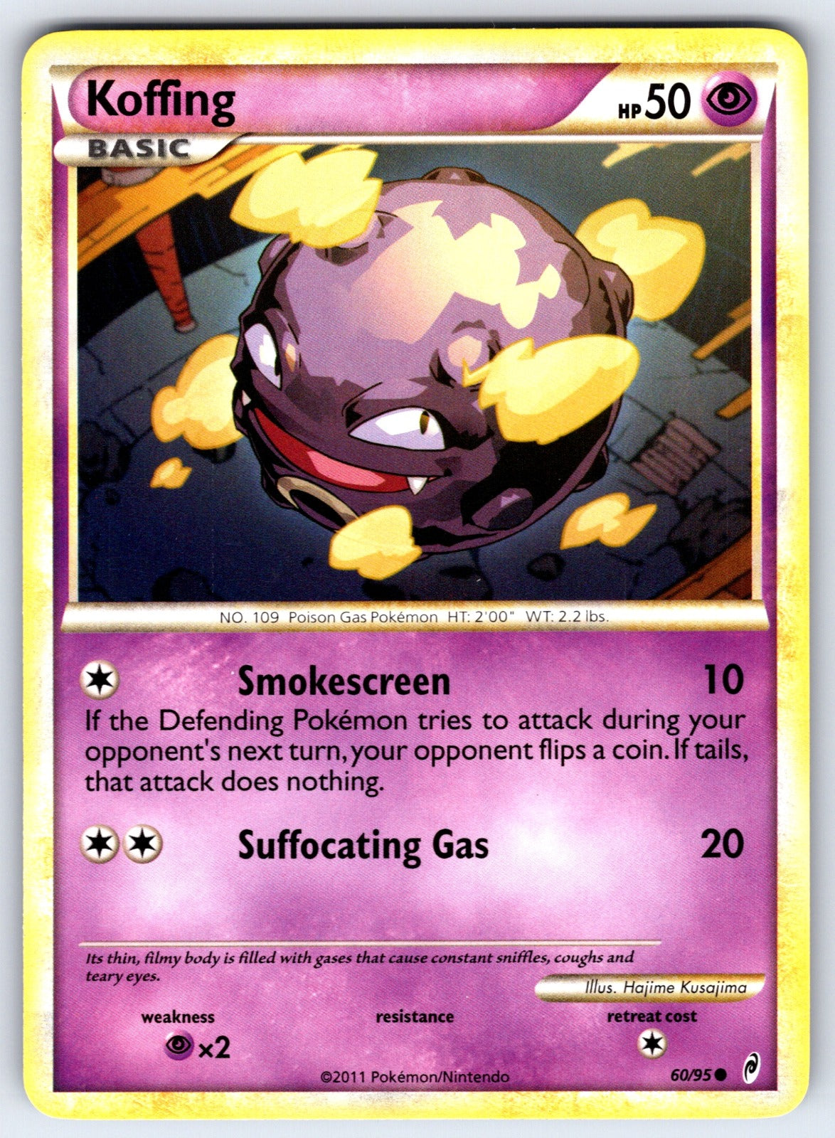 Koffing Common Call of Legends 60/95 LP 2011