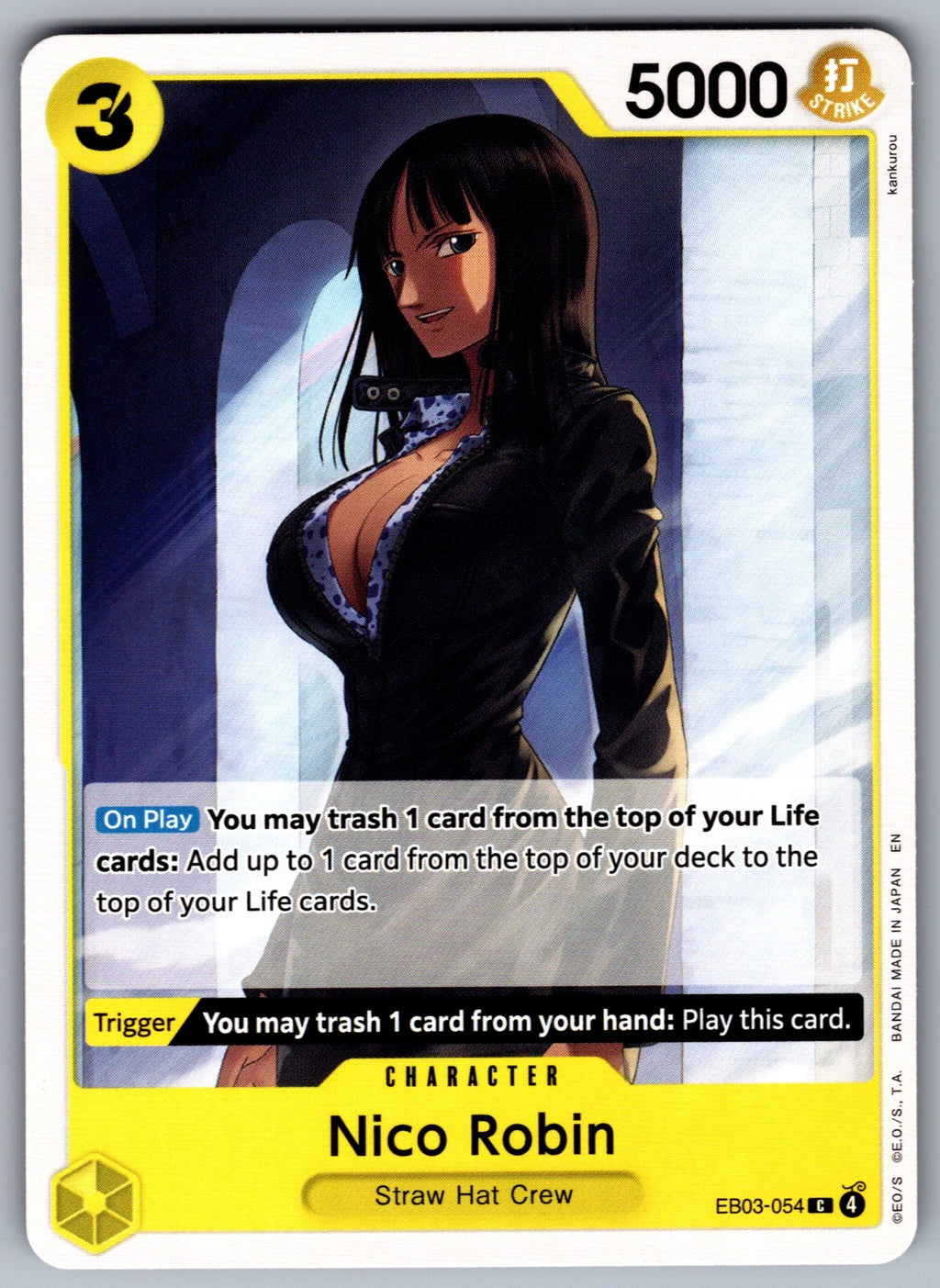 Nico Robin (054) C Extra Booster: One Piece Heroines Edition EB03-054 NM 2026