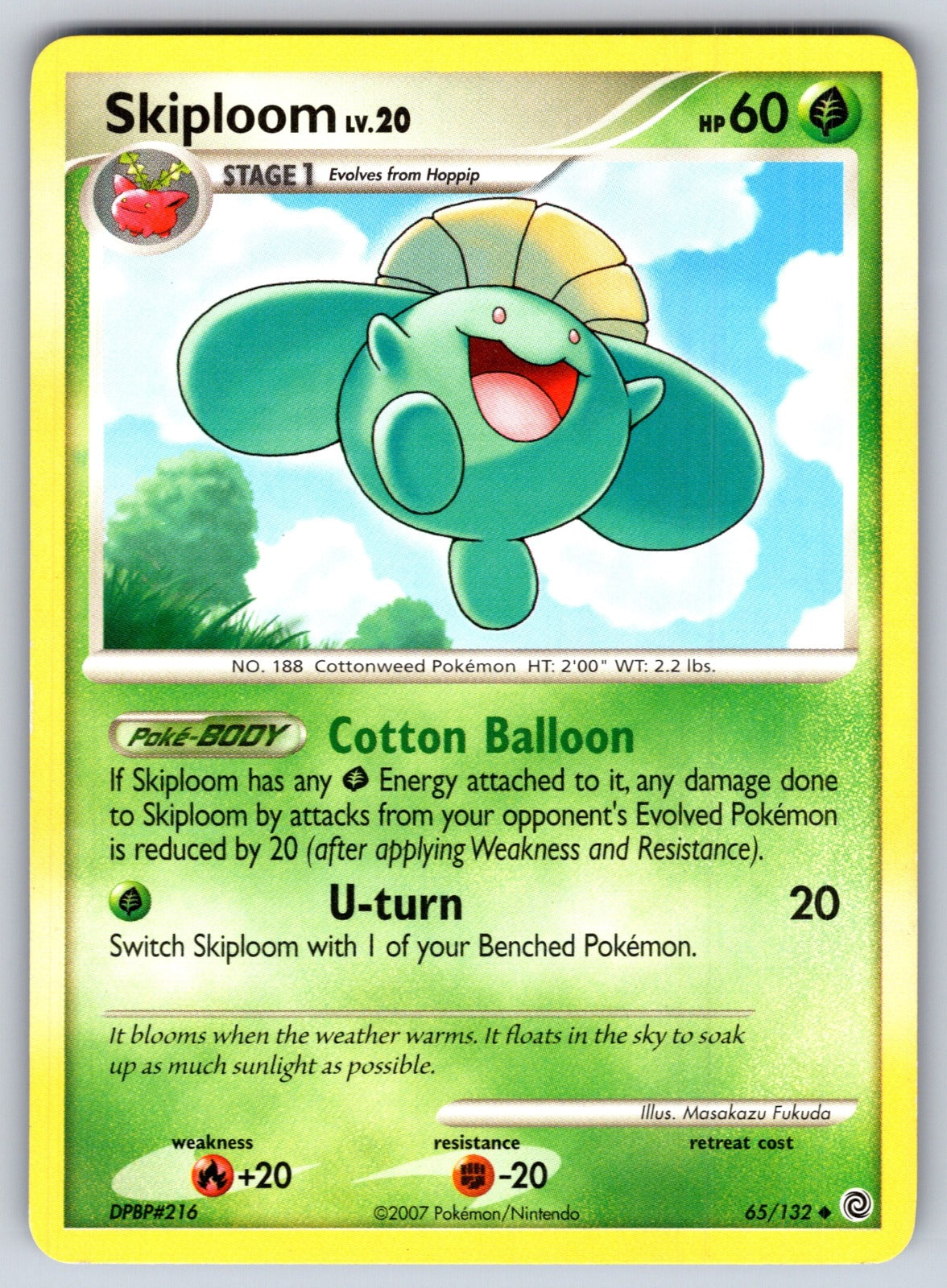 Skiploom Uncommon Secret Wonders 65/132 LP 2007