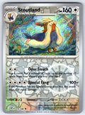 Stoutland Reverse Holo Uncommon SV: White Flare 076/086 NM 2025