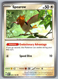 Spearow Common SV: Scarlet & Violet 151 021/165 NM 2023