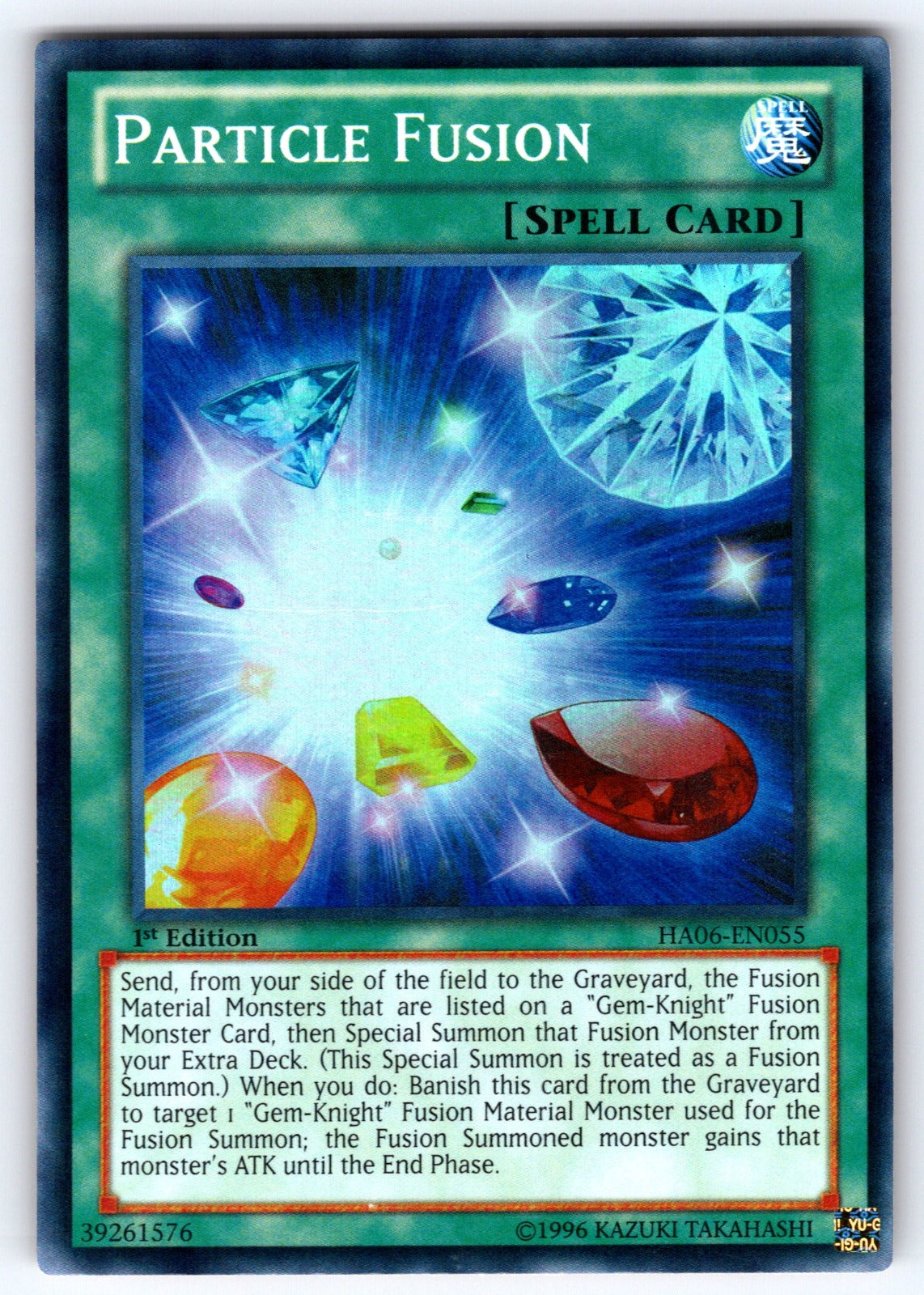 Particle Fusion Unlimited Super Rare Hidden Arsenal 6: Omega Xyz HA06-EN055 NM 2