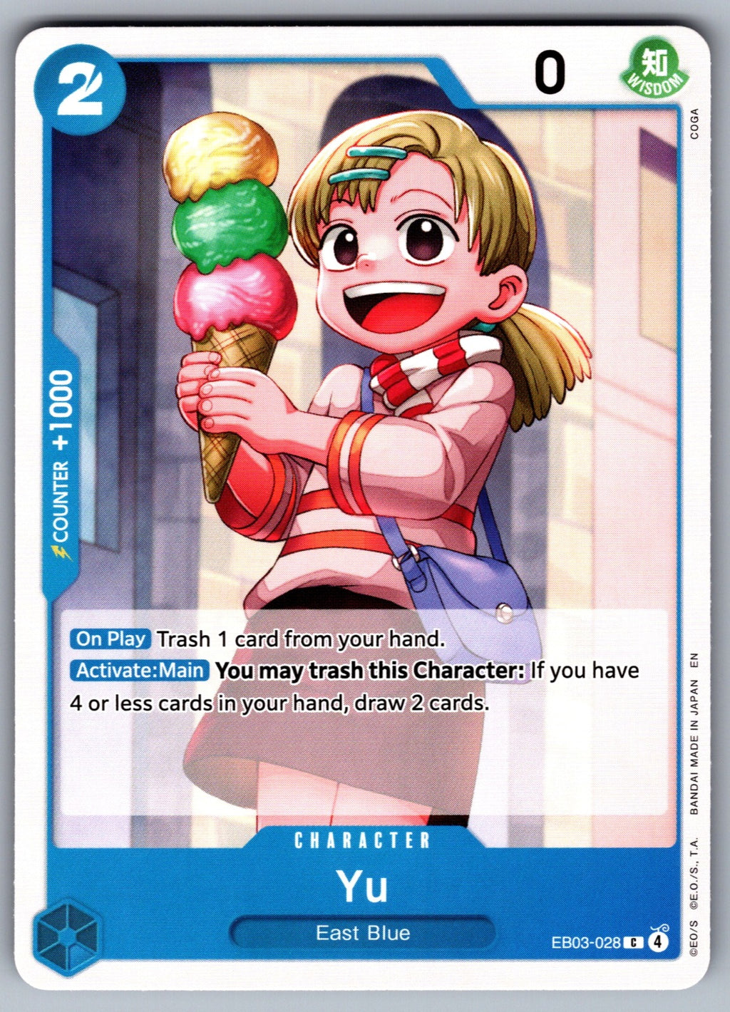 Yu C Extra Booster: One Piece Heroines Edition EB03-028 NM 2026