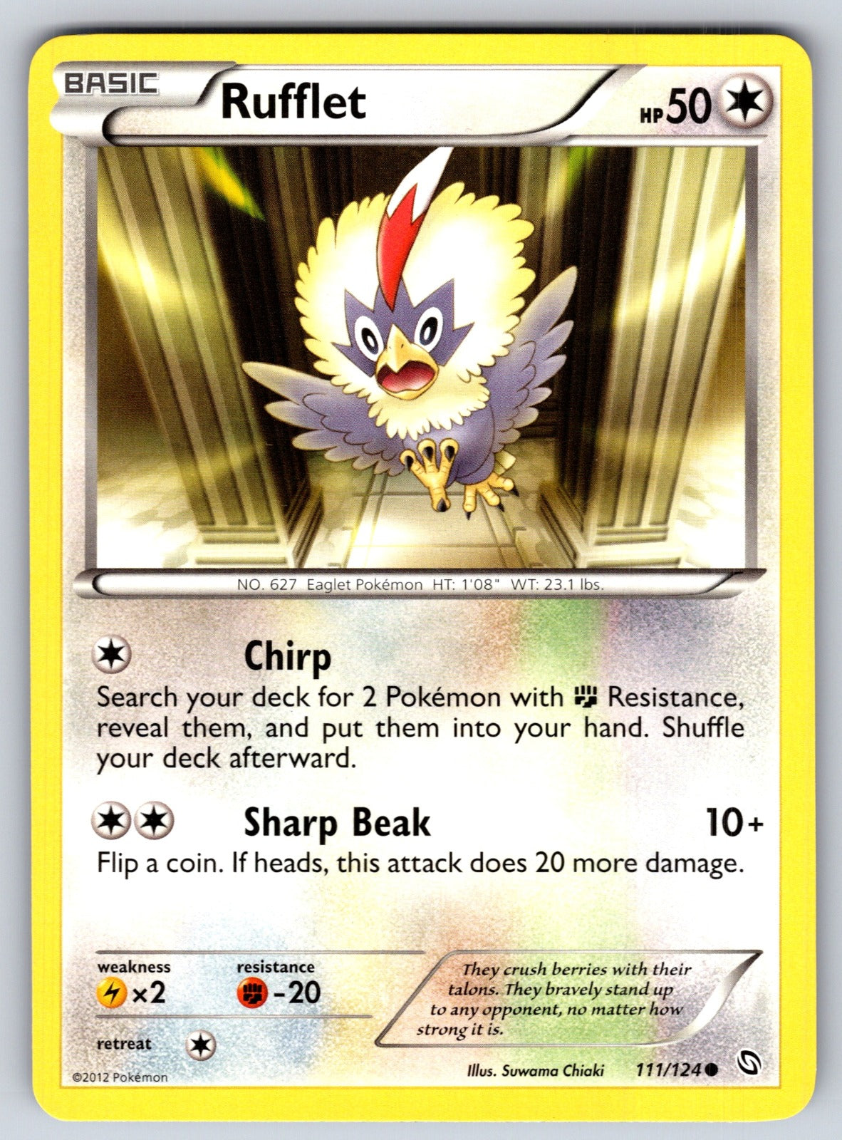 Rufflet Common Dragons Exalted 111/124 LP 2012