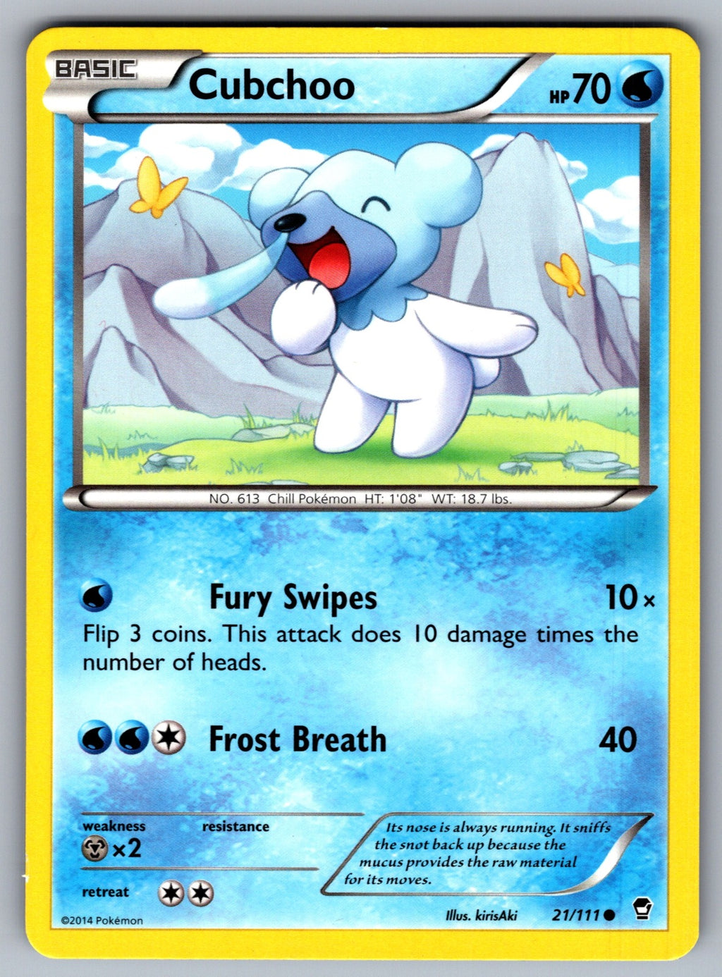 Cubchoo Common XY - Furious Fists 21/111 LP 2014
