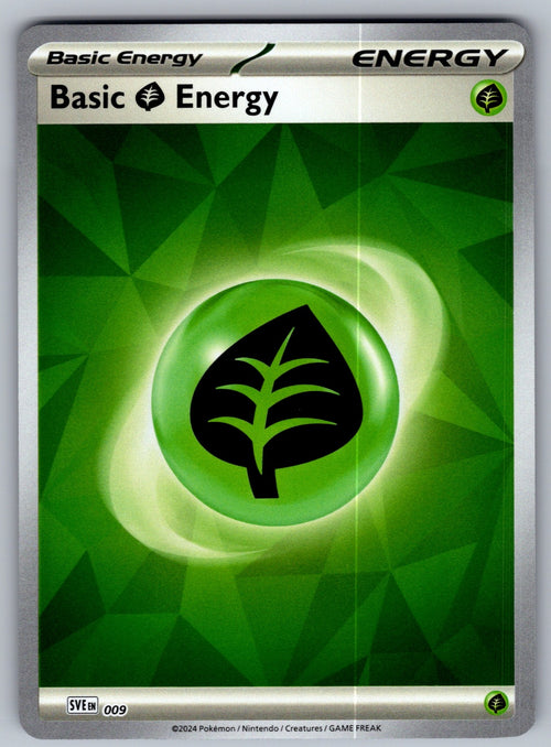 Basic Grass Energy - Holo Common SVE: Scarlet & Violet Energies 009 NM 2023