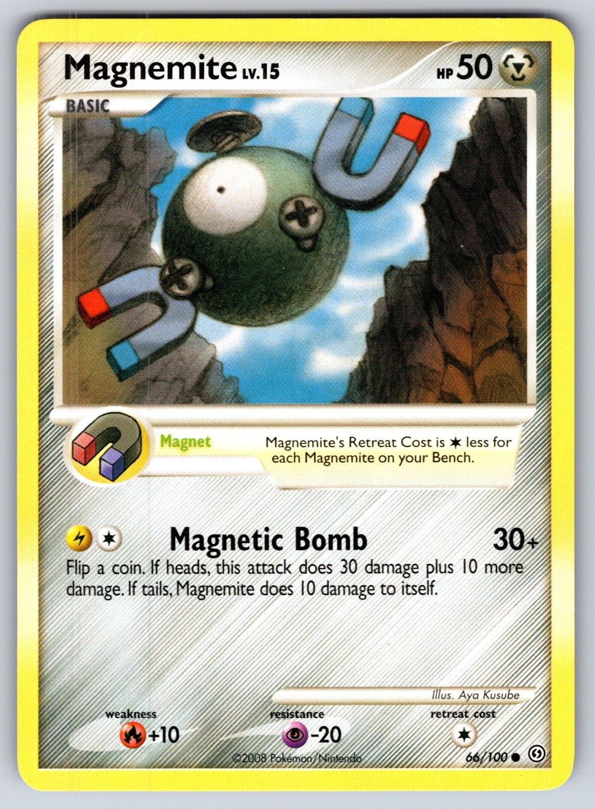 Magnemite (66) Common Stormfront 66/100 LP 2008