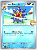Misty's Starmie Uncommon SV10: Destined Rivals 047/182 NM 2025