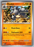 Rhydon Uncommon SV: Scarlet & Violet 151 112/165 NM 2023