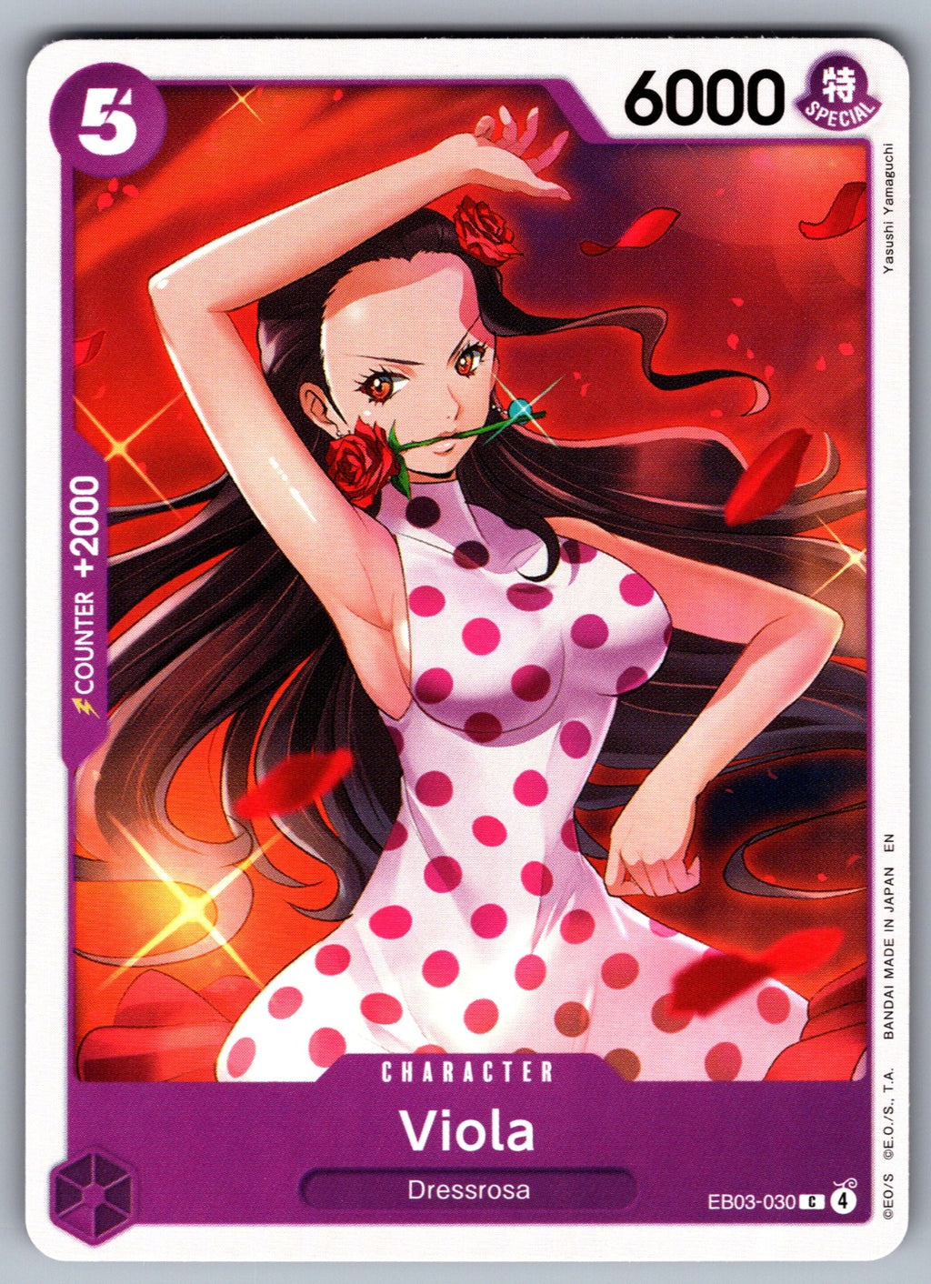 Viola C Extra Booster: One Piece Heroines Edition EB03-030 NM 2026