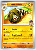 Hop's Sandaconda Uncommon SV09: Journey Together 087/159 NM 2025