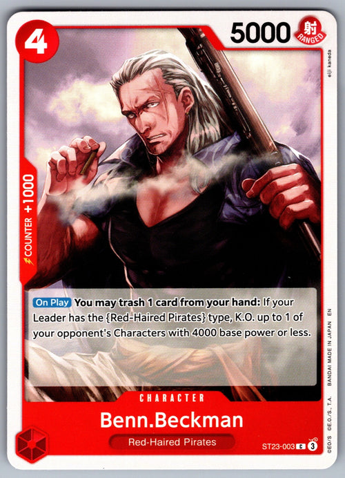 Benn.Beckman C Starter Deck 23: RED Shanks ST23-003 NM 2025