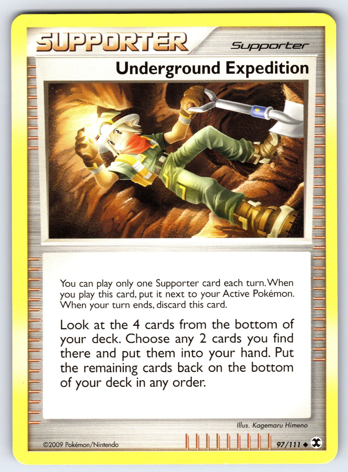 Underground Expedition Uncommon Rising Rivals 97/111 LP 2009
