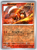 Heatmor Reverse Holo Common SV03: Obsidian Flames 039/197 NM 2023