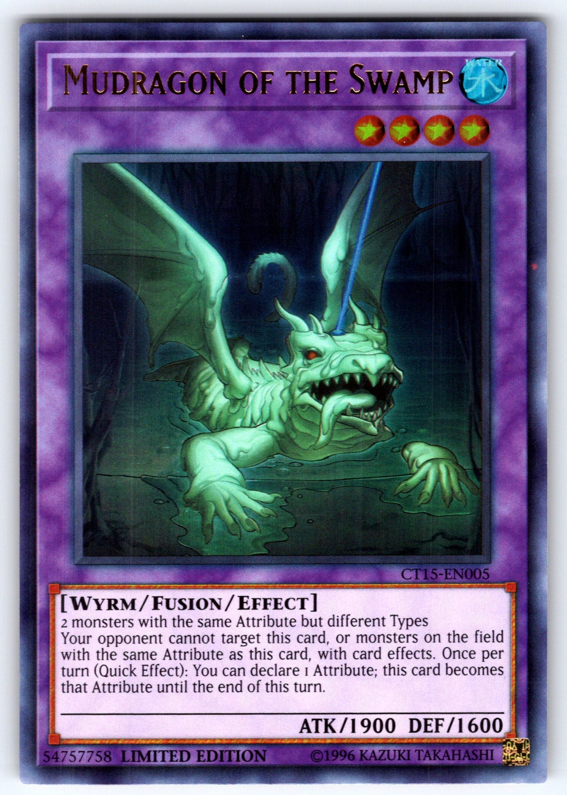 Mudragon of the Swamp Limited Ultra Rare 2018 Mega-Tins CT15-EN005 NM 2018