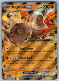 Regirock ex Holo Double Rare SV10: Destined Rivals 101/182 NM 2025