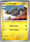 Alolan Graveler Common SV09: Journey Together 045/159 NM 2025