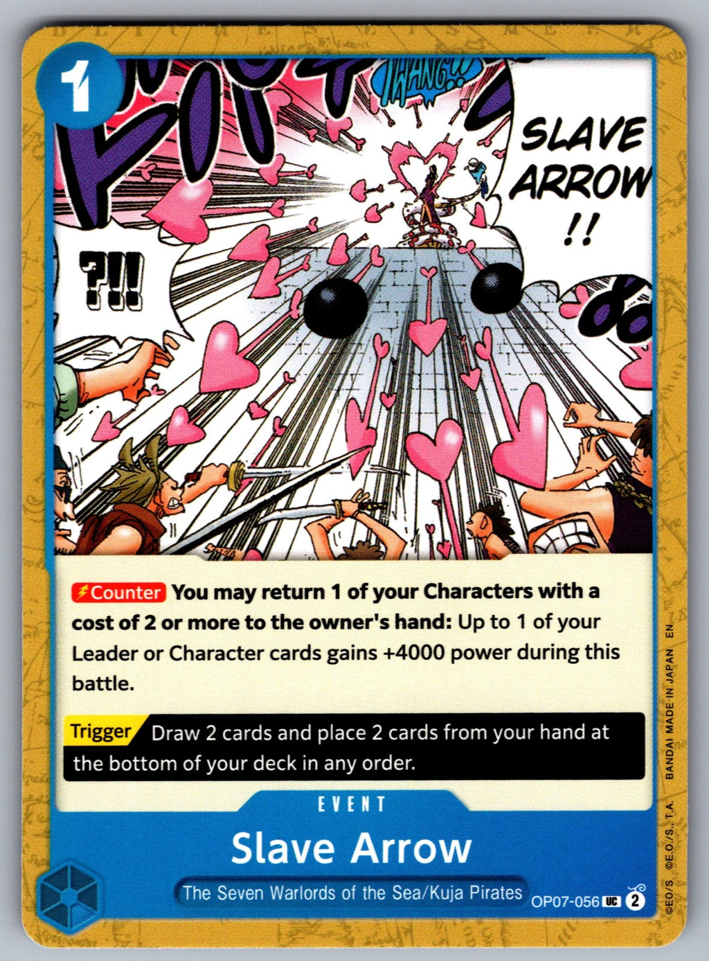 Slave Arrow UC 500 Years in the Future OP07-056 NM 2024
