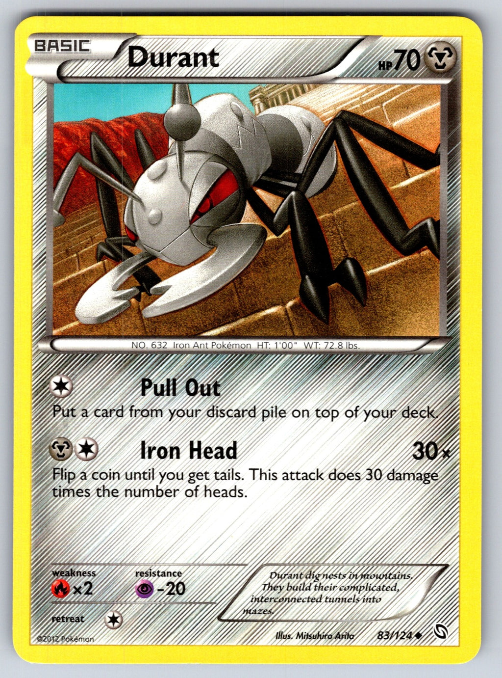 Durant Uncommon Dragons Exalted 83/124 LP 2012