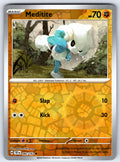 Meditite Reverse Holo Common SV05: Temporal Forces 082/162 NM 2024