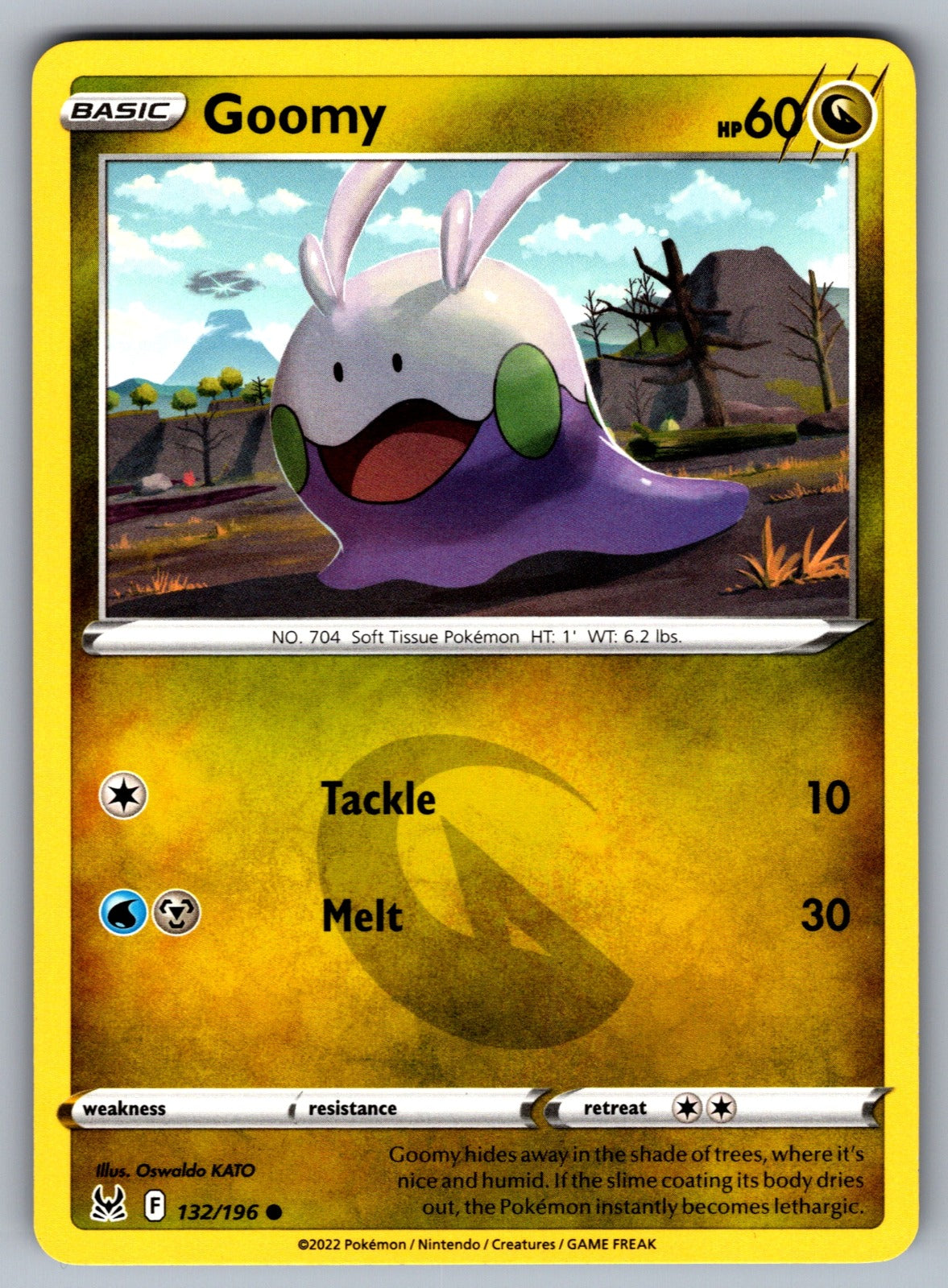 Goomy Common SWSH11: Lost Origin 132/196 NM 2022