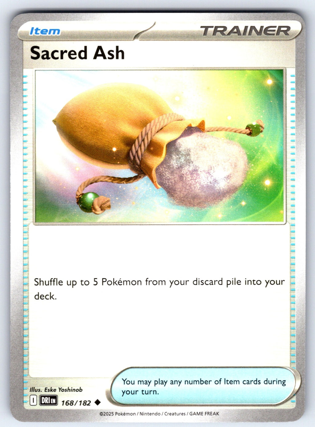 Sacred Ash Uncommon SV10: Destined Rivals 168/182 NM 2025