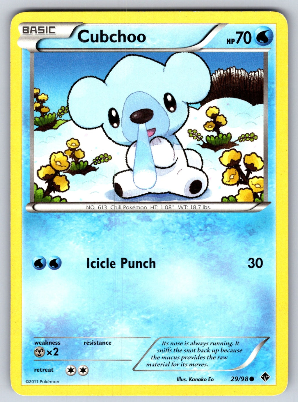 Cubchoo (29) Common Emerging Powers 29/98 LP 2011