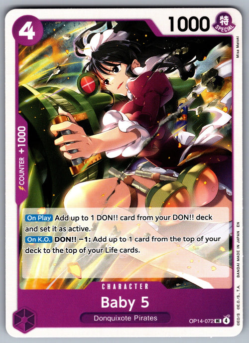 Baby 5 UC The Azure Sea's Seven OP14-072 NM 2026