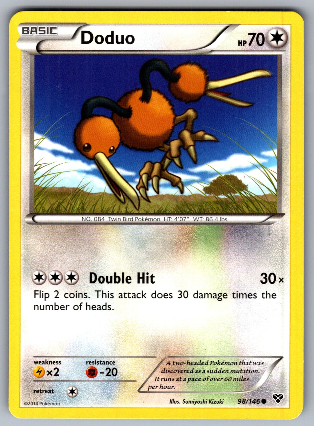 Doduo Common XY Base Set 98/146 LP 2014